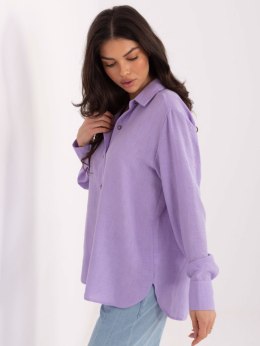 Koszula LK-KS-510109.70 jasny fioletowy L