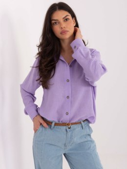 Koszula LK-KS-510109.70 jasny fioletowy L