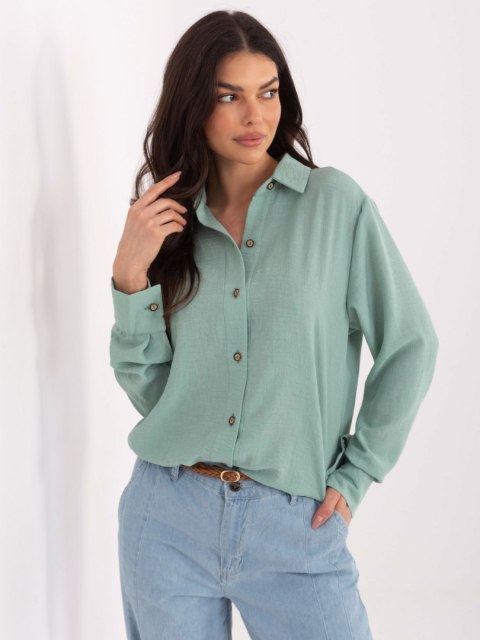 Koszula LK-KS-510109.70 mietowy S