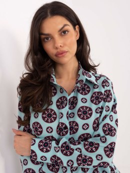 Koszula LK-KS-510190.20P mietowy XL/2XL