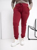 Spodnie dresowe RV-DR-6301.88 bordowy 2XL