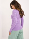 Sweter AT-SW-2338-2.61 jasny fioletowy