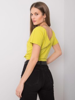 T-shirt RV-TS-4662.25P limonkowy S