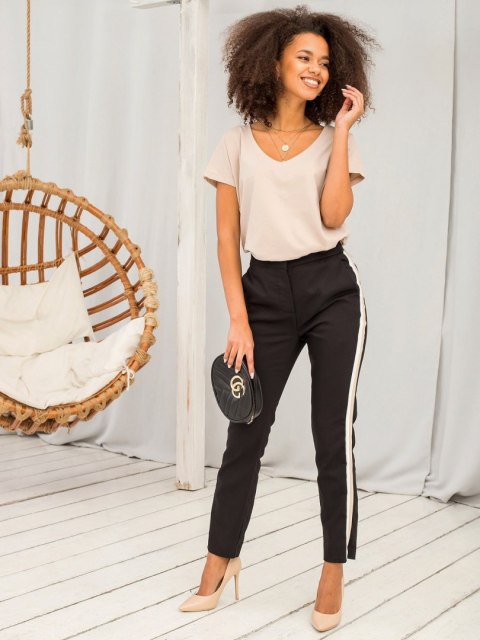 T-shirt RV-TS-4832.01P beżowy XL