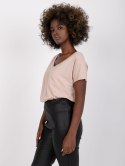 T-shirt RV-TS-4832.01P beżowy M
