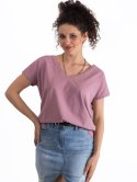 T-shirt RV-TS-4832.19P ciemny różowy XL