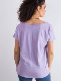 T-shirt RV-TS-4832.20P jasny fioletowy L