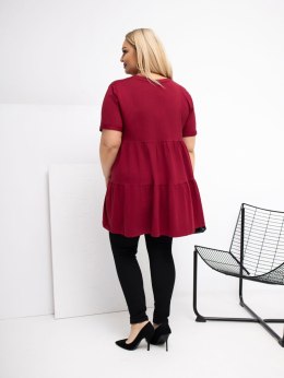 Bluzka RV-BZ-7923-1.34P bordowy