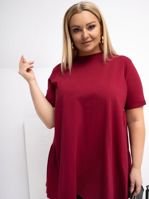 Bluzka RV-BZ-7923-1.34P bordowy