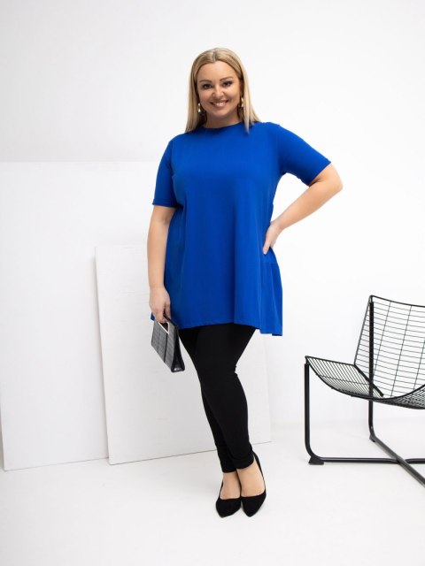 Bluzka RV-BZ-7923-1.34P kobaltowy