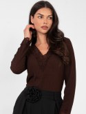 Bluzka IT-BZ-22081.28 ciemny brązowy