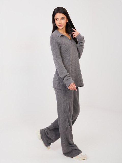 Komplet LK-KMPL-510128.07 ciemny szary L/XL