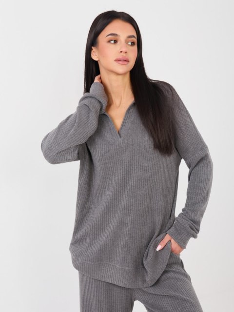 Komplet LK-KMPL-510128.07 ciemny szary L/XL