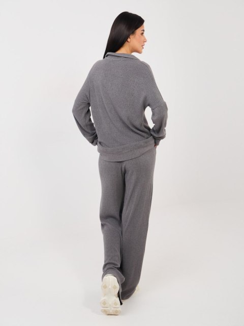 Komplet LK-KMPL-510128.07 ciemny szary M/L