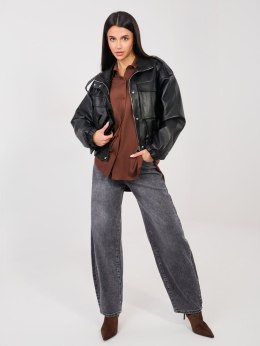 Koszula LK-KS-510197.12P brązowy L/XL