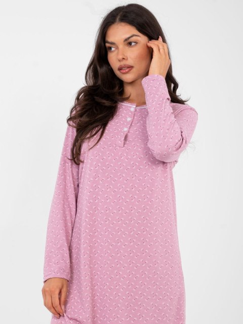 Koszula nocna DU-KN-FP-105.36 ciemny różowy M