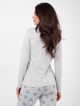 Piżama DU-PI-FP-008.30 szary 2XL