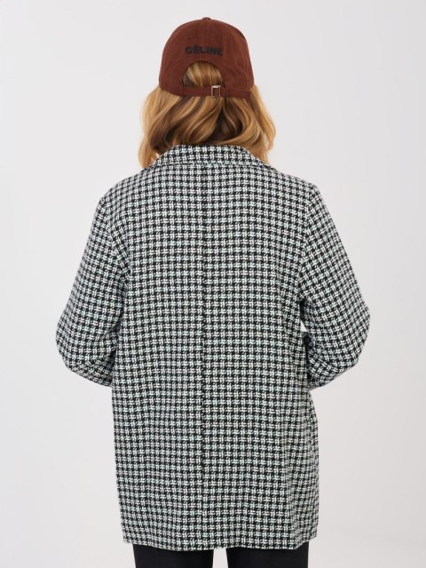 Marynarka LK-MA-510149.93 czarno-zielony XL