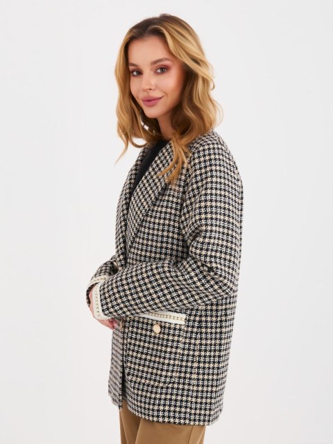 Marynarka LK-MA-510149.93 czarno-żółty L