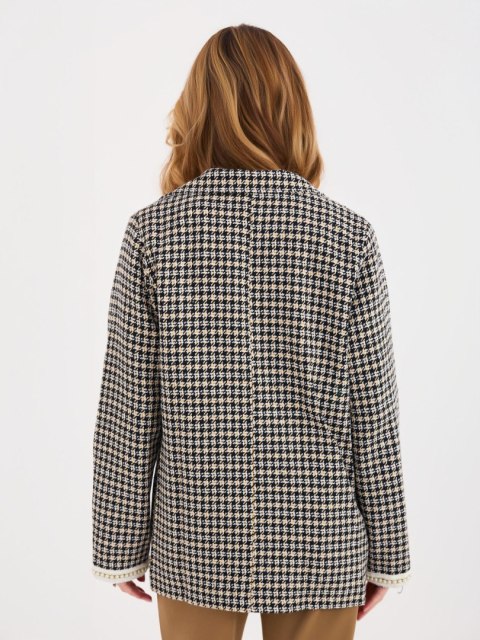 Marynarka LK-MA-510149.93 czarno-żółty XL