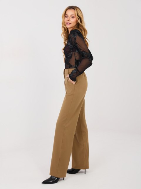 Spodnie LK-SP-509969.95 camelowy 38