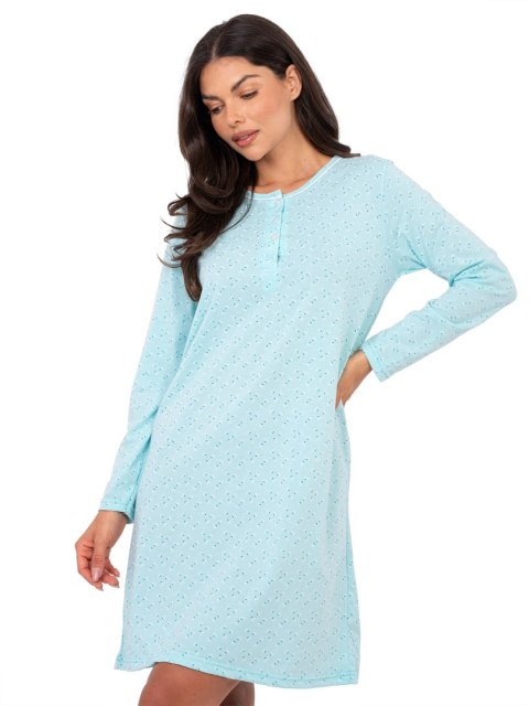 Koszula nocna DU-KN-FP-105.36 mietowy XL