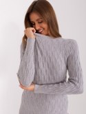 Sweter AT-SW-2324-2.68 szary