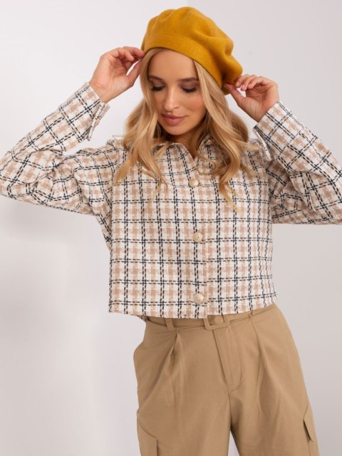 Czapka AT-CZ-231305.85P ciemny żółty