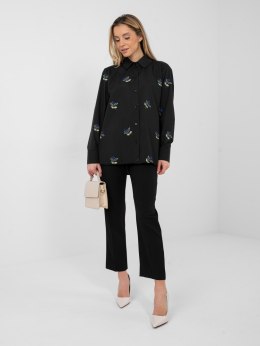 Koszula LK-KS-510154.90 czarny M/L