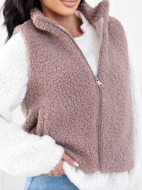 Kamizelka CS-KZ-1403.00P ciemny bezowy XL