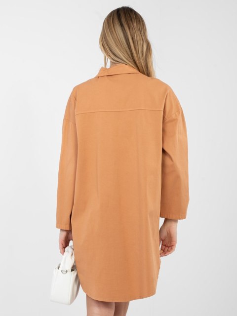 Sukienka IT-SK-FL6071.70 ciemny pomarańczowy