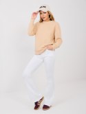 Bluza LK-BL-510122.01P beżowy XL