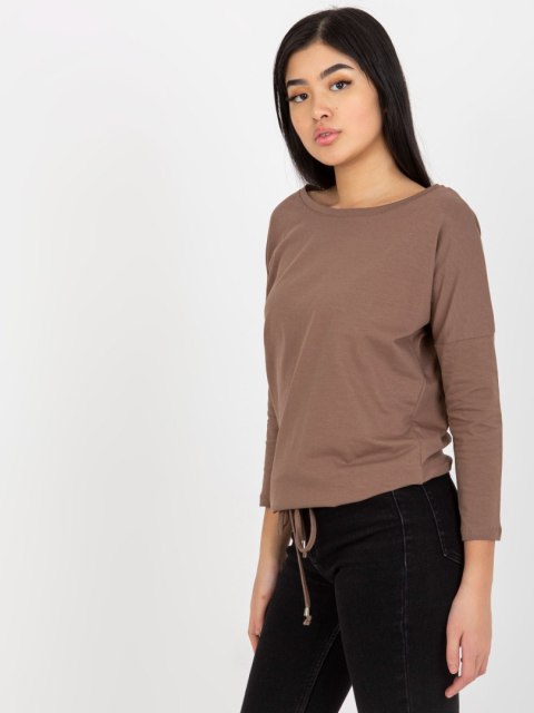 Bluzka RV-BZ-4691.26 brązowy XL