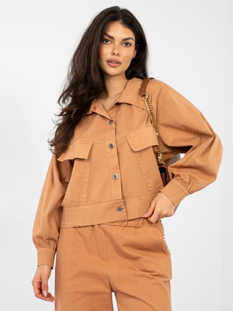 Kurtka IT-KR-FL10071.09P ciemny pomarańczowy