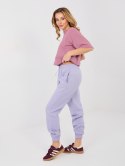 Spodnie dresowe CLM-DR-1107.98 jasny fioletowy XL