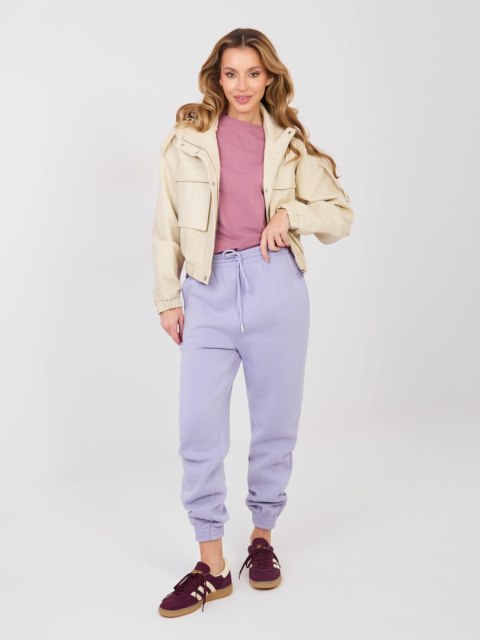Spodnie dresowe CLM-DR-1107.98 jasny fioletowy XL