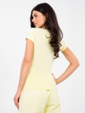 T-shirt RV-TS-5636.03X jasny żółty S