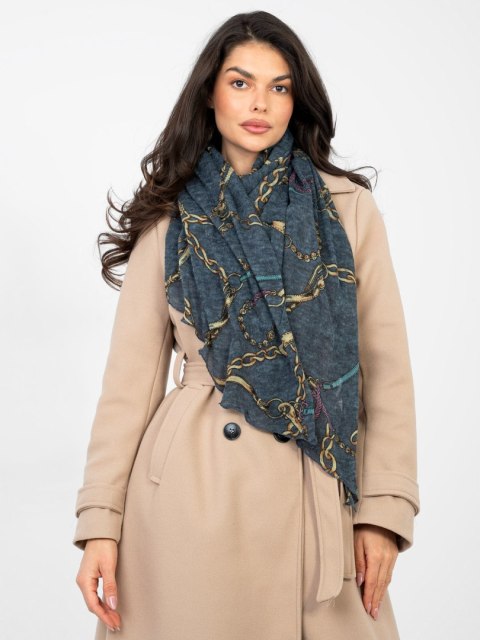 Chustka AT-CH-F67024.26 ciemny niebieski