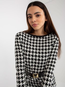 Sukienka TW-SK-BL-1007.32P czarno-biały L