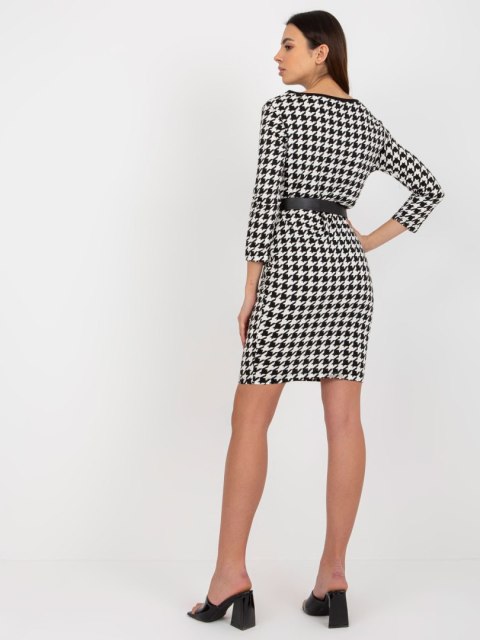 Sukienka TW-SK-BL-1007.32P czarno-biały L