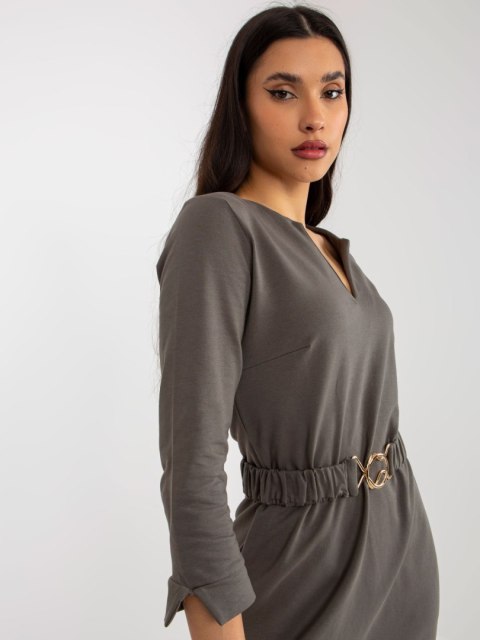 Sukienka TW-SK-BL-1011.17 khaki L