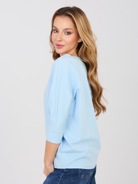 Bluzka RV-BZ-A1186.89 jasny niebieski S/M