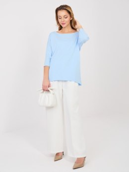 Bluzka RV-BZ-A1187.36 jasny niebieski L/XL