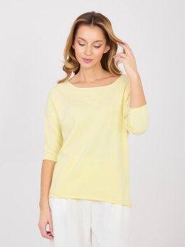 Bluzka RV-BZ-A1187.36 jasny żółty L/XL