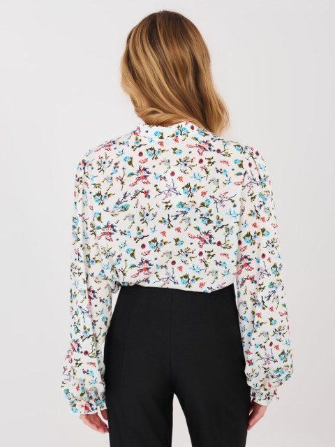 Koszula LK-KS-509972.96 biało-niebieski L/XL