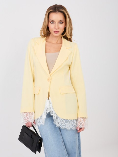 Marynarka IT-MA-60155.36 jasny żółty