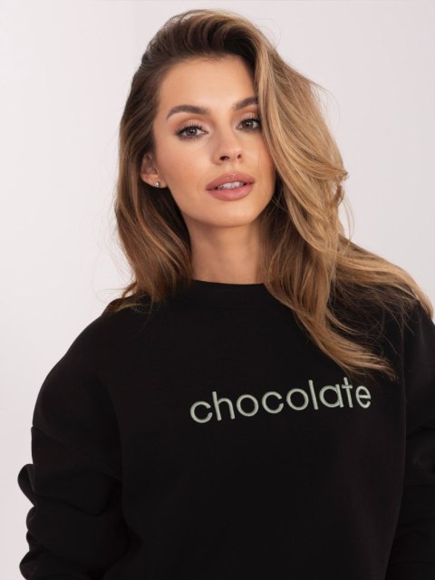 Bluza RV-BL-A1036.47 czarno-zielony