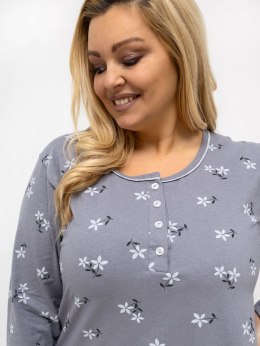 Koszula nocna DU-KN-FP-606.09 ciemny szary 2XL