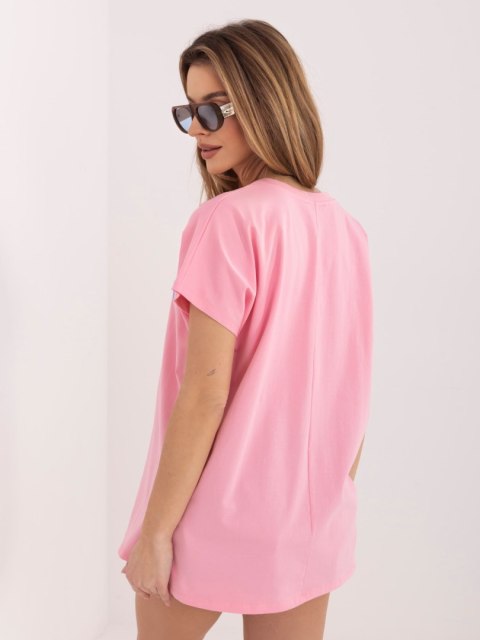 T-shirt RV-TS-A1206.84 jasny różowy