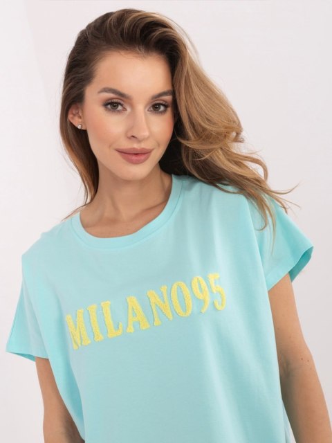 T-shirt RV-TS-A1206.84 mietowy